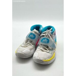 Nike Multicolor Kyrie 6‎ Neon Graffiti ~ Basketball Shoes Sneakers High Top